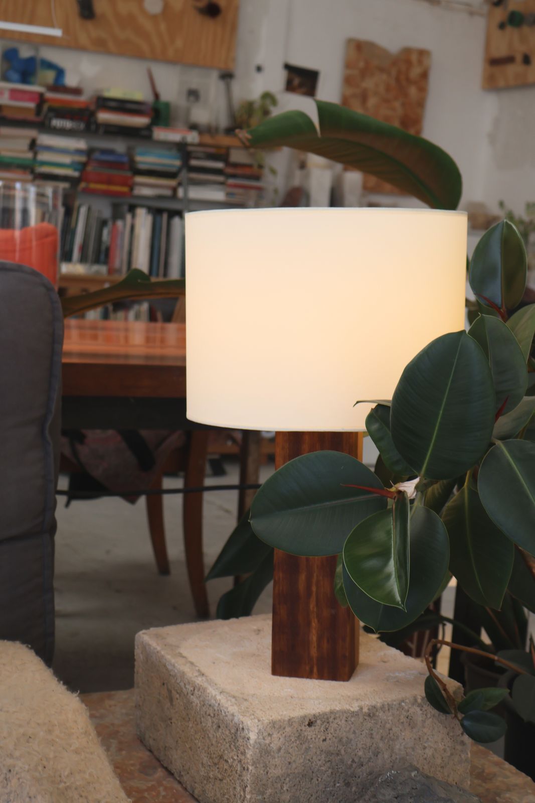 Linen shade from the VORA HOUSE collection